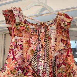 Free People sleeveless blouse